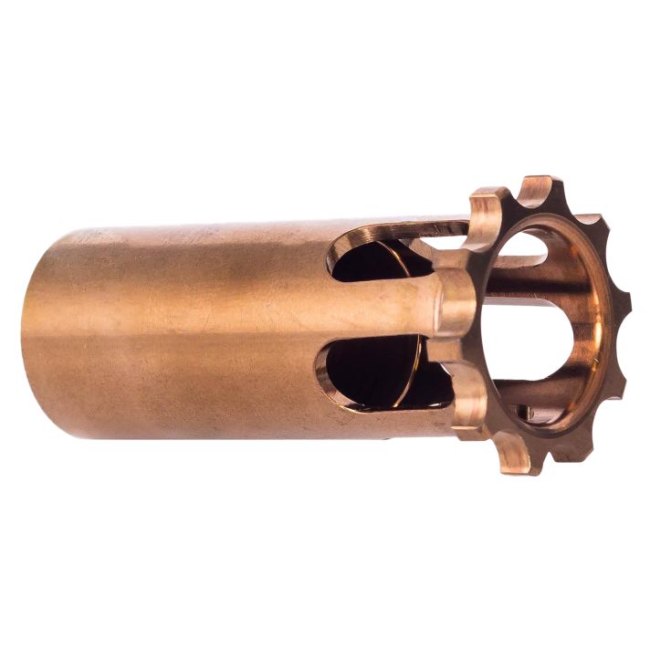 RUGGED SUPPRESSOR OP008 Suppressor PistonM14.5x1 LH Copper 17-4 Stainless Steel