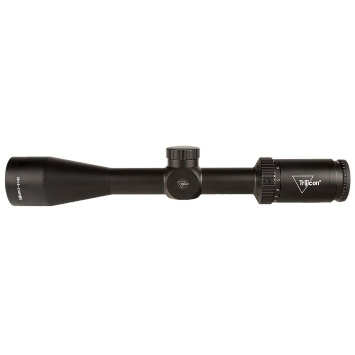 Trijicon 2700004 HuronSatin Black 3-9x 40mm 1" Tube German #4 Crosshair Reticle