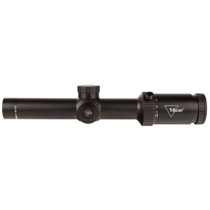Trijicon 2900021 Credo HXSatin Black 1-6x24mm 30mm Tube LED Illuminated Red MOA Segmented Circle Reticle