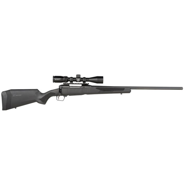 Savage Arms 57595 110 Apex Hunter XP 6.5 PRC 2+1 24", Matte Black Metal, Synthetic Stock, Vortex Crossfire II 3-9x40mm Scope