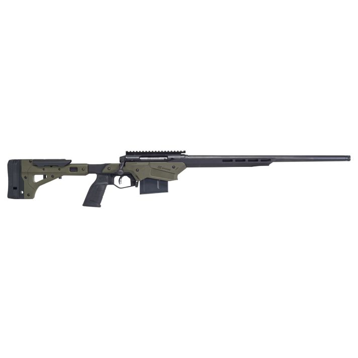 Savage Arms 57549 Axis II Precision 223 Rem 10+1 22", Matte Black Rec/Barrel OD Green Adjustable MDT Aluminum Chassis Stock Black Polymer Grip Right Hand