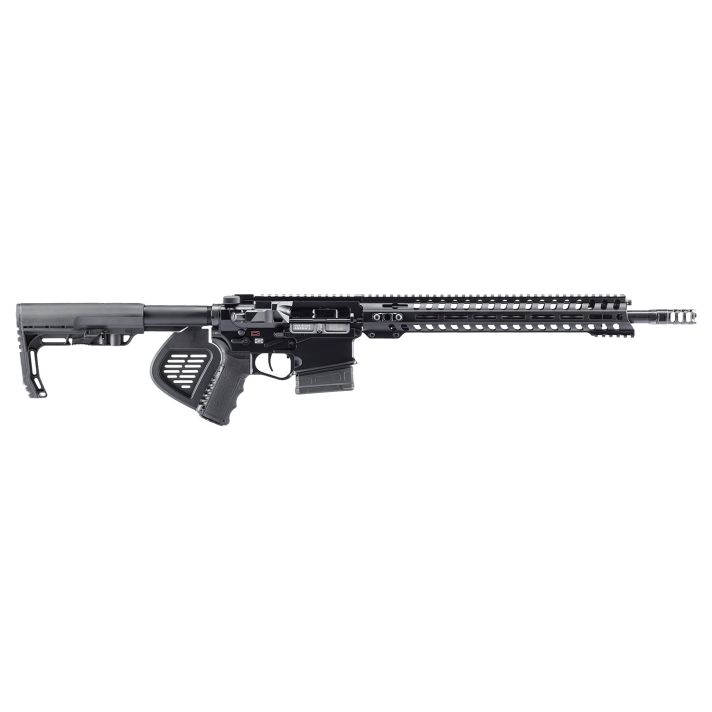 Patriot Ordnance Factory 01666 Revolution *CA Compliant 308 Win,7.62x51mm NATO 16.50" 10+1 Black Hard Coat Anodized Rec Black Polymer 6 Position MFT BMS Minimalist Stock Black Polymer Grip