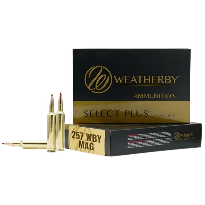 Weatherby H257110ELDX Select Plus257WthbyMag 110gr Hornady ELD-X 20 Per Box/10 Case