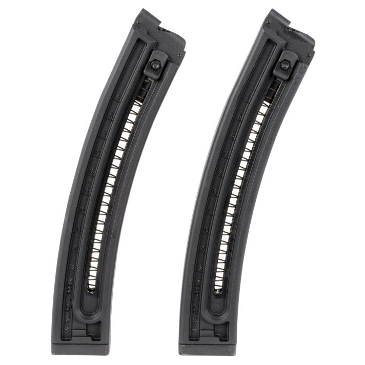 GSG GERMGSG16TP22 OEMBlack Detachable 22rd 22 LR for GSG 16 2 Per Pack