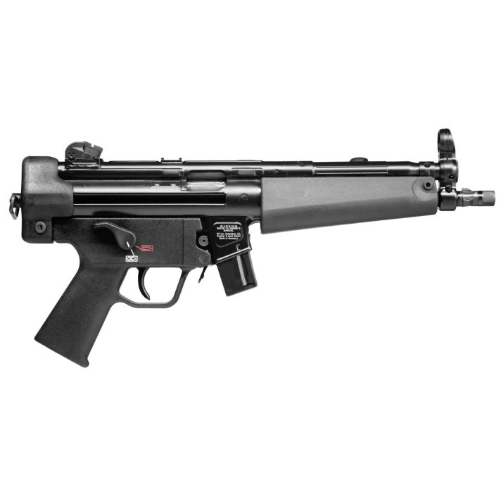HK 81000478 SP59mm Luger Caliber with 8.86" Barrel, 10+1 Capacity, Overall Black Finish & Polymer Grip Includes 2 Mags