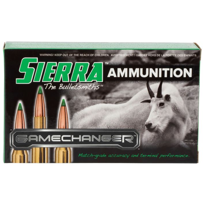 Sierra A455008 GameChanger7mmRemMag 150gr Sierra Tipped GameKing 20 Per Box/10 Case