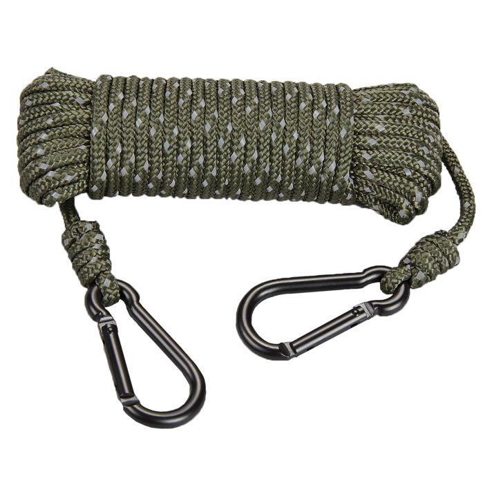 Hunters Specialties 00775 Reflective RopeOlive Drab 30' Long
