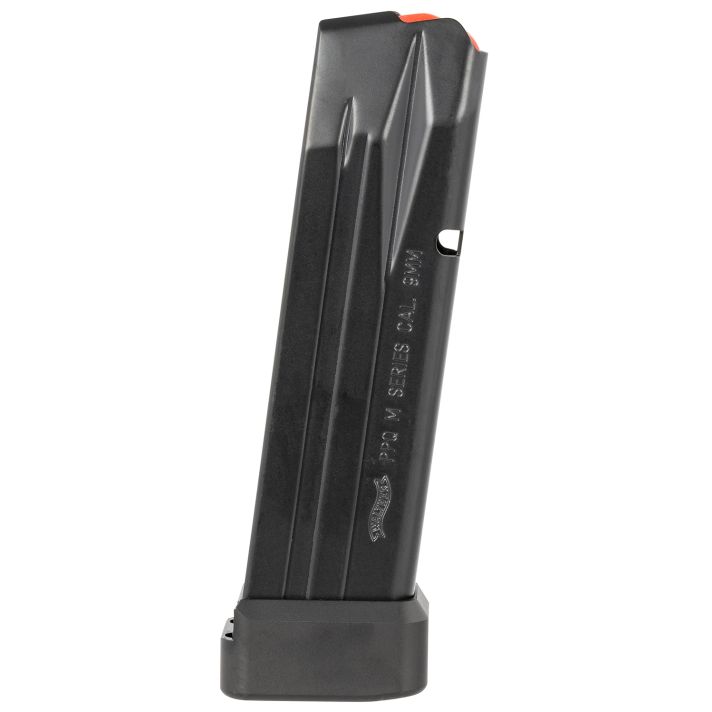 Walther Arms 2830400 PPQ15rd/17rd 9mm Luger Fits Walther PPQ M2/SF Pro Black Steel