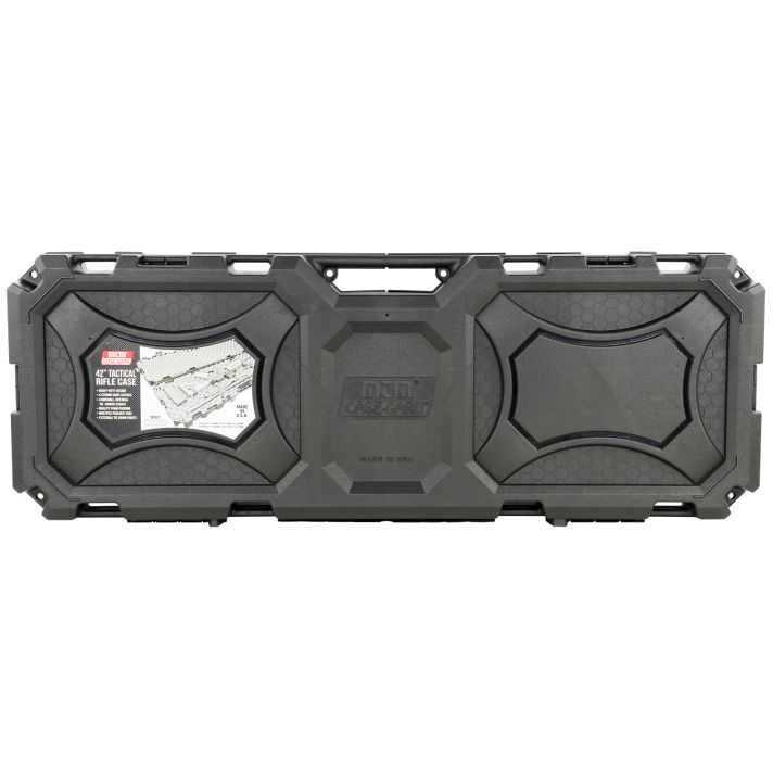 MTM Case-Gard RC42T Tactical Rifle Case 42" Black Holds 2 Rifles