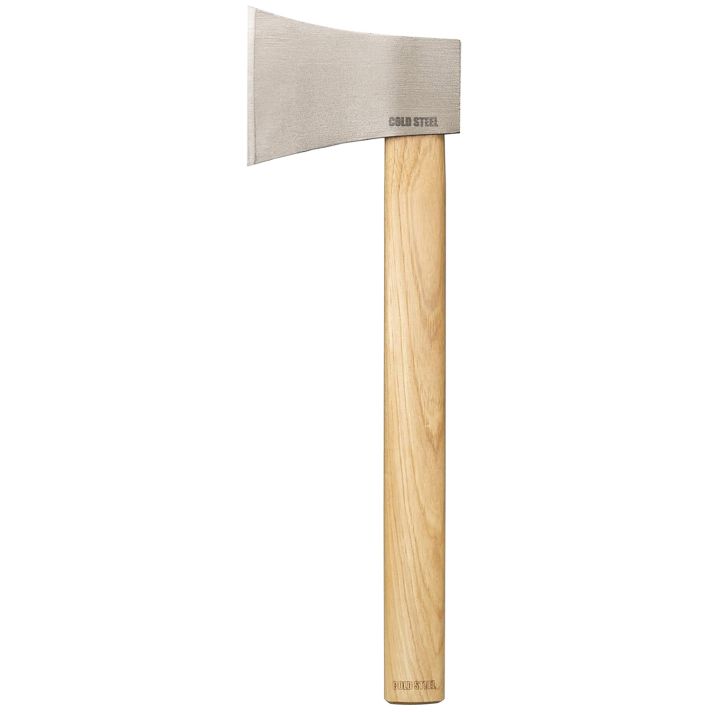 Cold Steel 90AXF Competition Throwing Axe 4" Hatchet Plain 1055 Carbon Steel Blade American Hickory Handle 16"