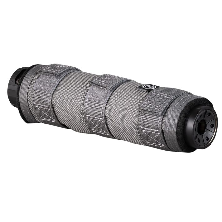 SilencerCo AC1981 High Temp Suppressor Cover 6" Gray Nylon