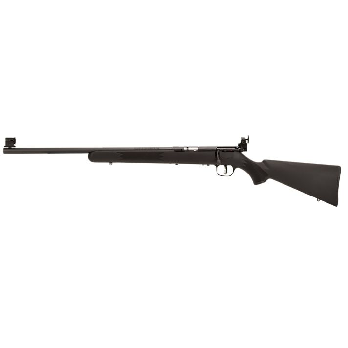 Savage Arms 28901 Mark I FVT Full Size 22 Long/22 Short/22 LR 1rd 21" Black Satin Heavy Barrel, Satin Black Carbon Steel Receiver, Black Fixed Synthetic Stock, Left Hand