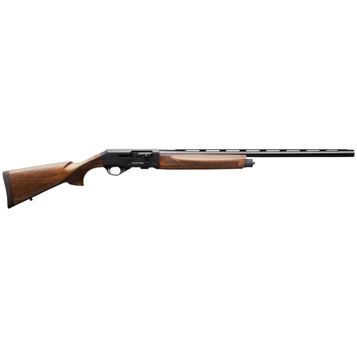 Charles Daly 930202 60112 Gauge 4+1 3" 28" Vent Rib Barrel, Black Anodized Aluminum Receiver, Checkered Wood Stock & Forend, Includes 5 Choke Tubes