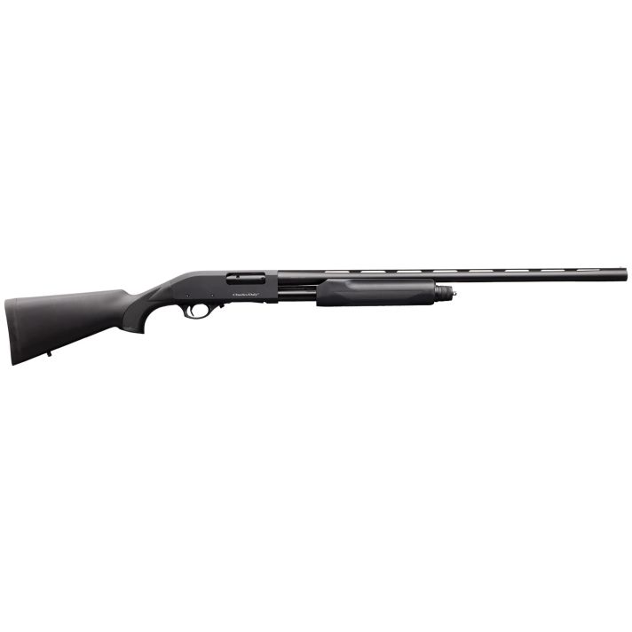 Charles Daly 930198 30112 Gauge 3" 4+1 28" Vent Rib Blued Barrel, Black Anodized Aluminum Receiver, Black Synthetic Stock, Auto Ejection, Includes 3 Chokes