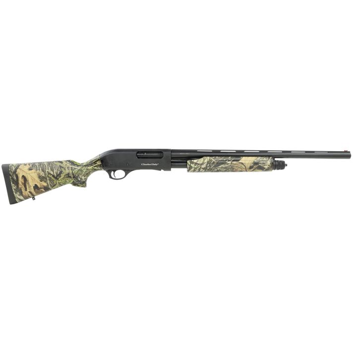 Charles Daly 930225 301 Compact 20 Gauge 3" 4+1 22" Vent Rib Barrel, Full Coverage Mossy Oak Obsession Camouflage, Checkered Synthetic Stock & Forend, Auto Ejection, Includes 3 Choke Tubes