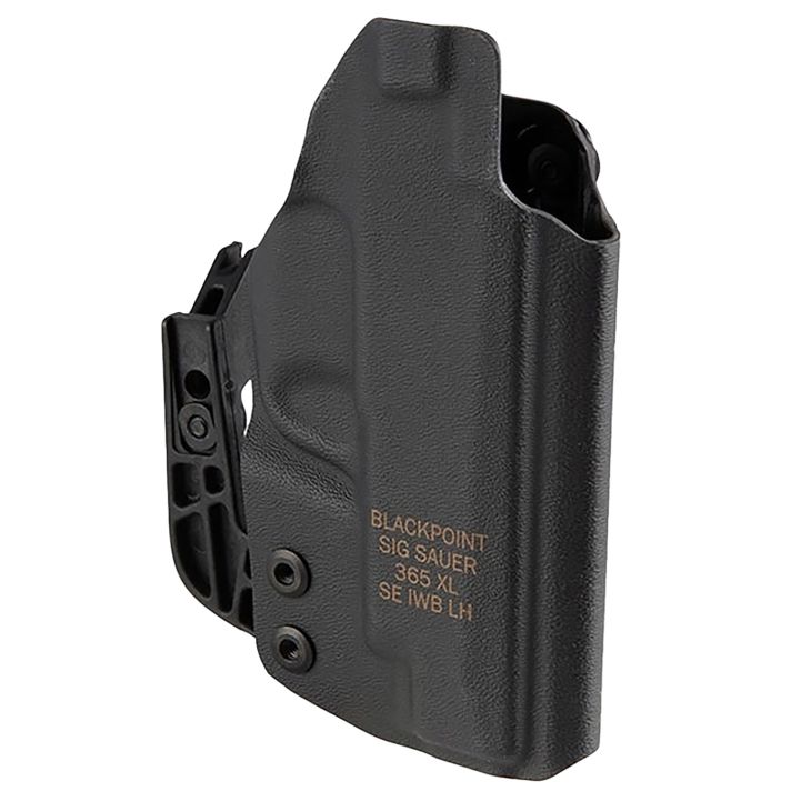 Sig Sauer HOL365XLAPXLH TacticalIWB Black Polymer Belt Clip Fits Sig P365XL Left Hand