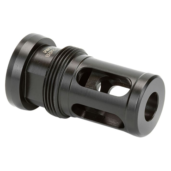 Griffin Armament GATMHC556 Taper Mount Hammer Comp Black Stainless Steel with 1/2"-28 tpi Threads, 1.94" OAL & 1.08" Diameter for 22 Cal