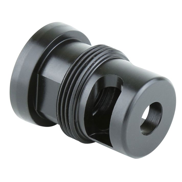 Griffin Armament TMM762 Taper Mount Minimalist Black 17-4 Stainless Steel with 5/8"-24 tpi Threads, 1.34" OAL & 1.07" Diameter for 30 Cal