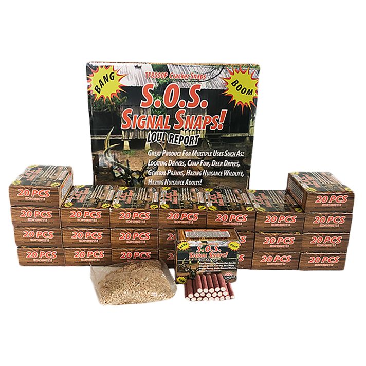 Tannerite SOS S.O.S. Signal Snaps Impact Enhancement Explosion 480 Snaps