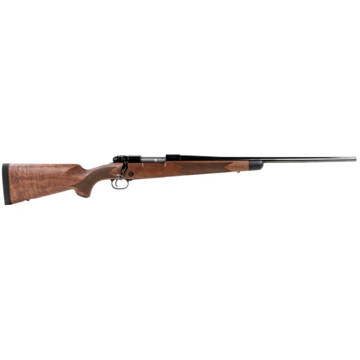 Winchester Repeating Arms 535203289 Model 70 Super Grade 6.5 Creedmoor Caliber with 4+1 Capacity, 22" Barrel, High Polished Blued Metal Finish & Satin Fancy Walnut Stock Right Hand (Full Size)