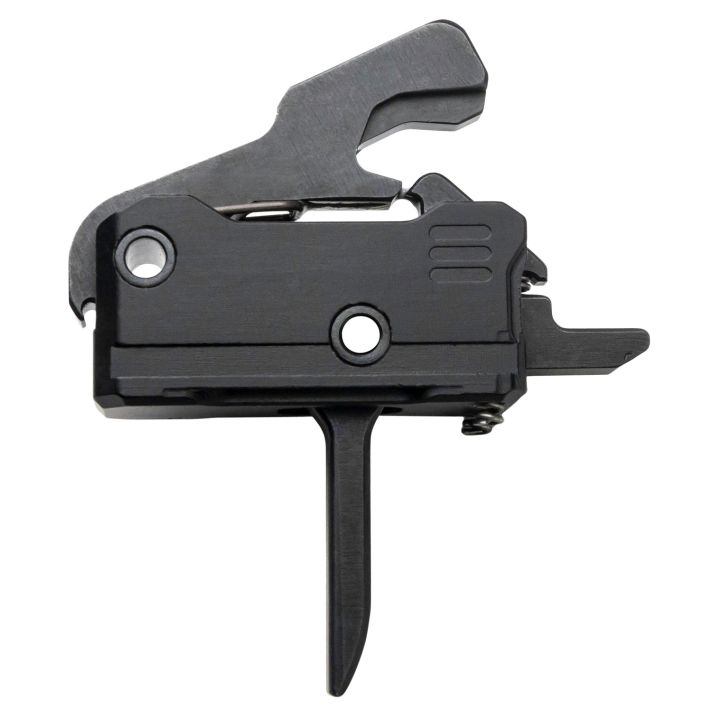 Rise Armament T017FBLK RA-140 Super Sporting Black Hardcoat Anodized Flat Trigger Single-Stage 3.50 lbs Draw Weight Fits AR-Platform Right Hand