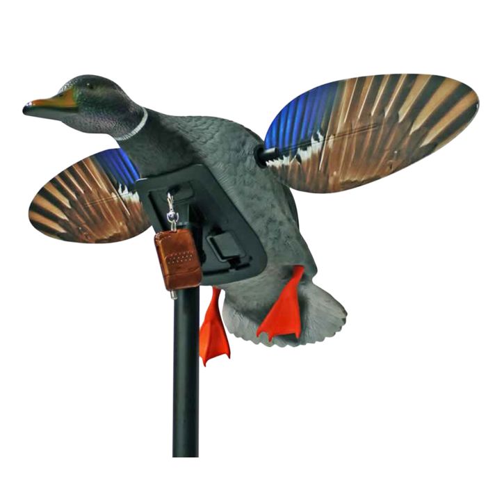 Mojo Outdoors HW24873P Elite Series Mini Drake Mallard Species Multi Color Plastic Features Remote Control