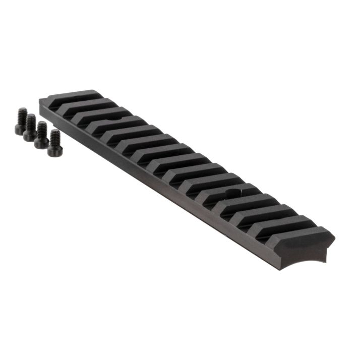 Ruger 90671 Picatinny RailBlack Anodized Aluminum Fits Ruger American Rifle Short Action