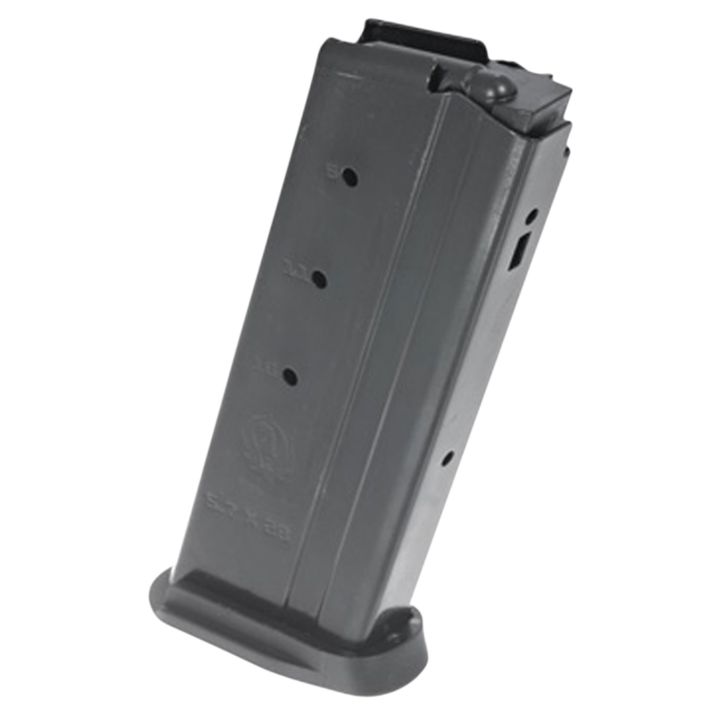 Ruger 90700 Ruger-5.720rd 5.7x28mm Black Oxide Steel