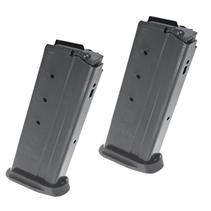 Ruger 90711 Ruger-5.7 Value Pack 20rd 5.7x28mm Black Oxide Steel 2 Per Pack