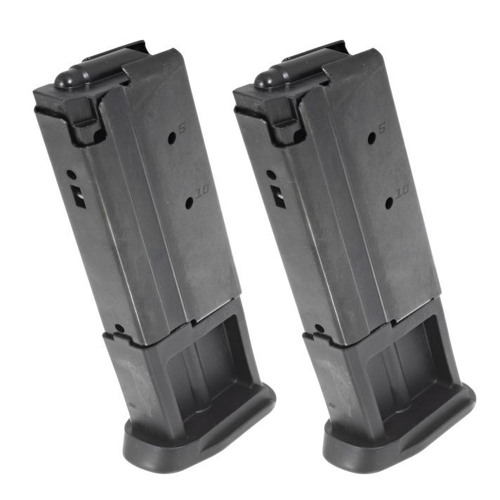 Ruger 90712 Ruger-5.7 Value Pack 10rd 5.7x28mm Fits Black Oxide Steel 2 Per Pack