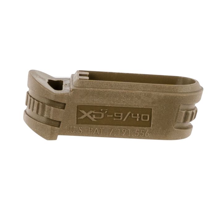 Springfield Armory XDS5902MFDE Backstrap Sleevemade of Polymer with Flat Dark Earth & 1 Piece Design for 9mm Luger Springfield XD-S with #2 Backstrap & 3"-4" Barrel