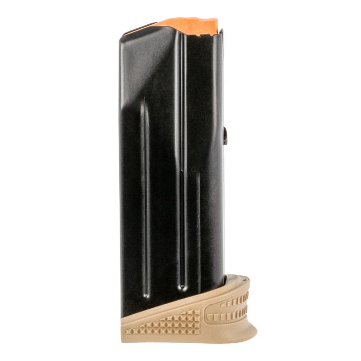 FN 20100376 509 Compact 12rd Extended Floorplate 9mm Luger Black/Flat Dark Earth Steel