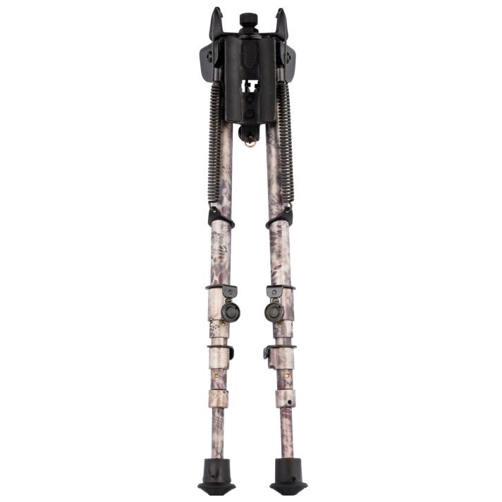 Harris Bipods 25C Swivel 25C Swivel Stud, 13.50"-27", Kryptek Highlander Steel/Aluminum, Rubber Feet