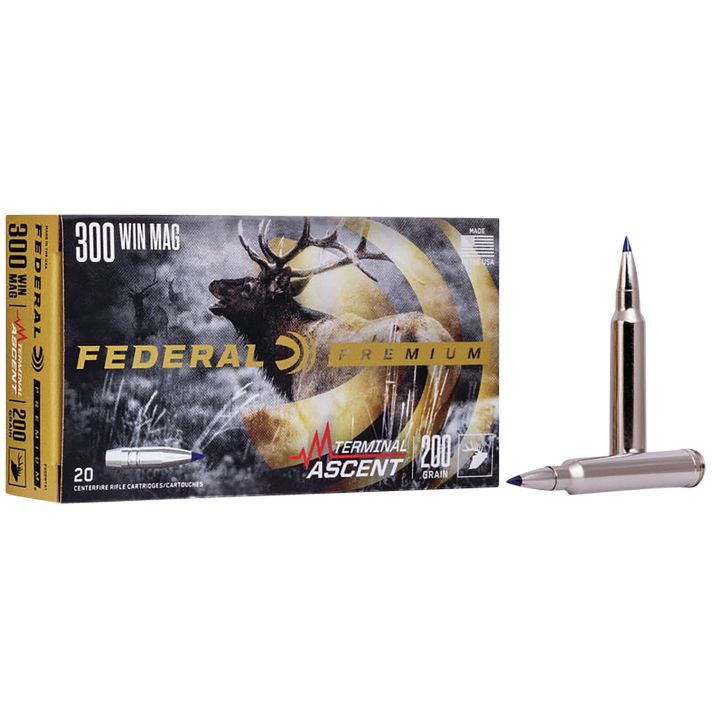 Federal P300WTA1 Premium Terminal Ascent 300WinMag 200gr 20 Per Box/10 Case