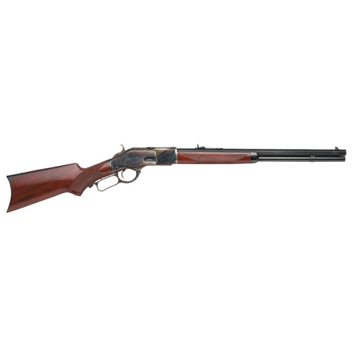 Taylors & Company 550175 1873357 Mag Caliber with 10+1 Capacity, 20" Blued Octagon Barrel, Color Case Hardened Metal Finish & Walnut Fixed Pistol Grip Stock Right Hand (Full Size)