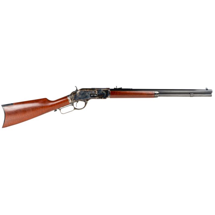 Taylors & Company 550173DE 1873 Taylor Tuned 357 Mag 10+1 20" Walnut Fixed Pistol Grip Stock Color Case Hardened Right Hand