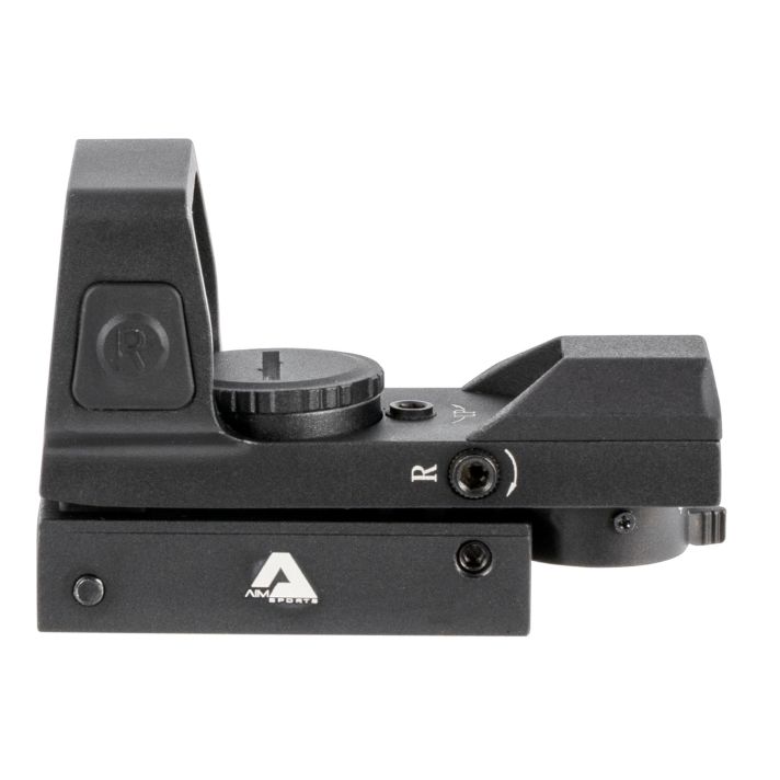 Aim Sports RT503F Full-Size Reflex SightMatte Black 1x33mm Red/Green Multi Reticle