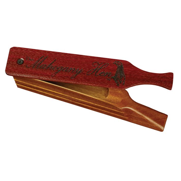Woodhaven WH345 Mahogany HenBox Call Turkey/Hen Sounds Attracts Turkeys Mahogany Wood