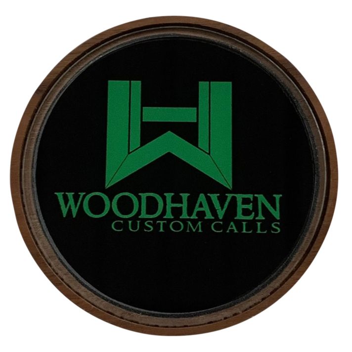 Woodhaven WH025 Legend SeriesFriction Call Turkey Hen Sounds Attracts Turkeys Brown Glass/Wood