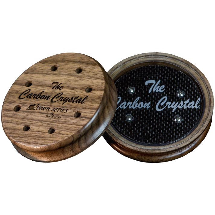 Woodhaven WH057 Carbon CrystalFriction Call Attracts Turkeys Brown Crystal/Walnut