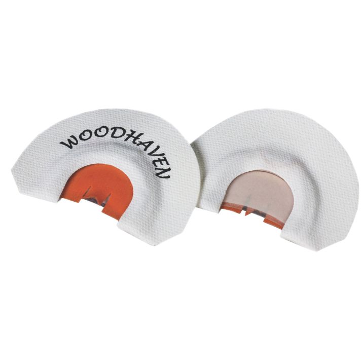 Woodhaven WH100 CopperheadDiaphragm Call Triple Reed Attracts Turkeys White