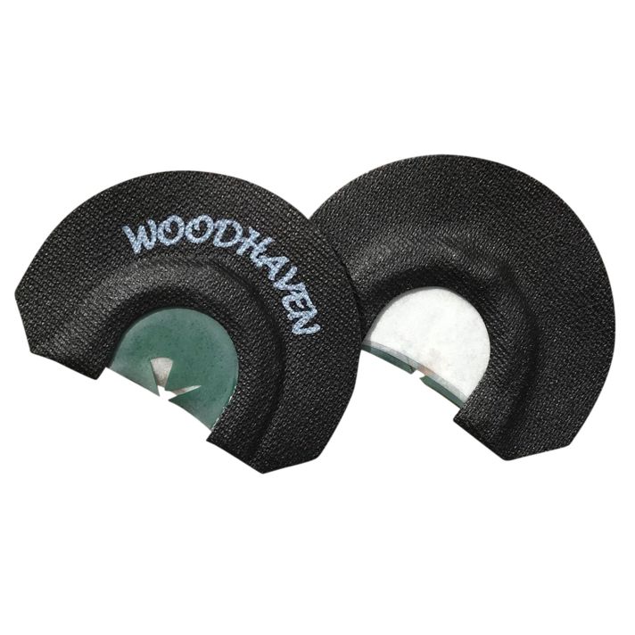 Woodhaven WH096 Hyper NinjaDiaphragm Call Triple Reed Attracts Turkeys Black