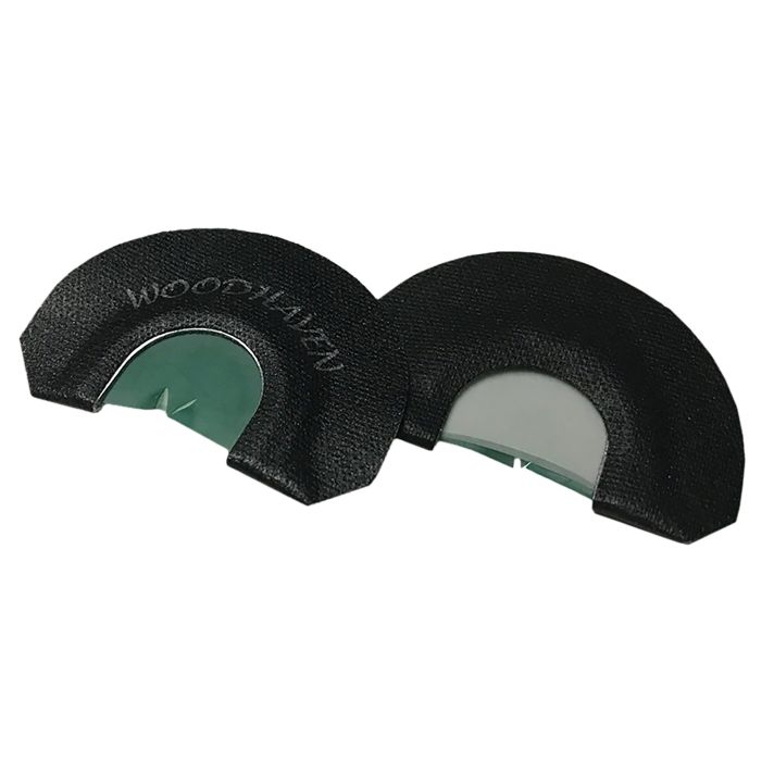 Woodhaven WH094 Ninja VDiaphragm Call Triple Reed Attracts Turkeys Black