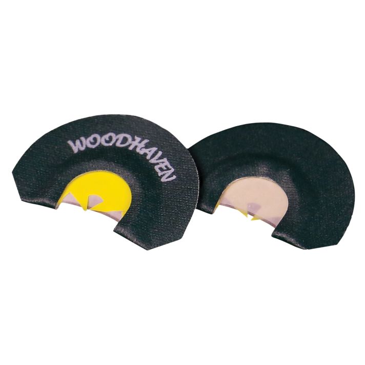 Woodhaven WH320 TalonDiaphragm Call Triple Reed Turkey Hen Sounds Attracts Turkeys Black