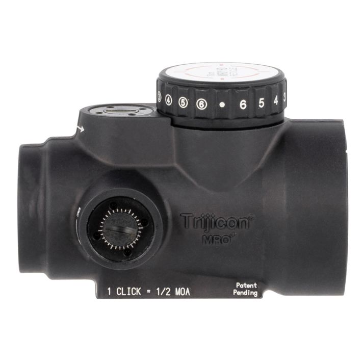 Trijicon 2200050 MRO HD Matte Black 1 x 25 mm 2 MOA Red Dot/68 MOA Circle Multi Reticle Mount Not Included