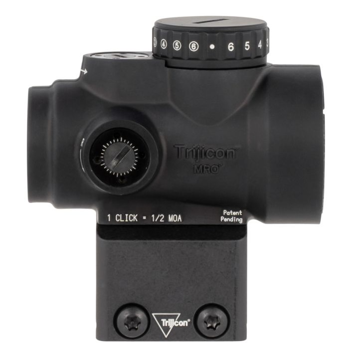 Trijicon 2200053 MRO HD Matte Black 1 x 25 mm 2 MOA Red Dot/68 MOA Circle Multi Reticle Lower 1/3 Cowitness Mount