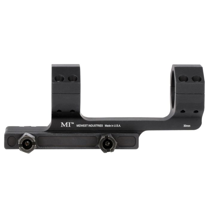 Midwest Industries MISM30G2 Gen 2 MI Scope Mount/Ring Combo Black Hardcoat Anodized