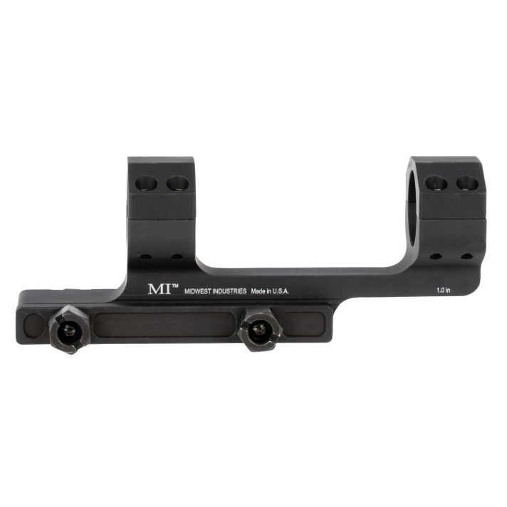 Midwest Industries MISM1G2 Gen 2 MI Scope Mount/Ring Combo Black Hardcoat Anodized