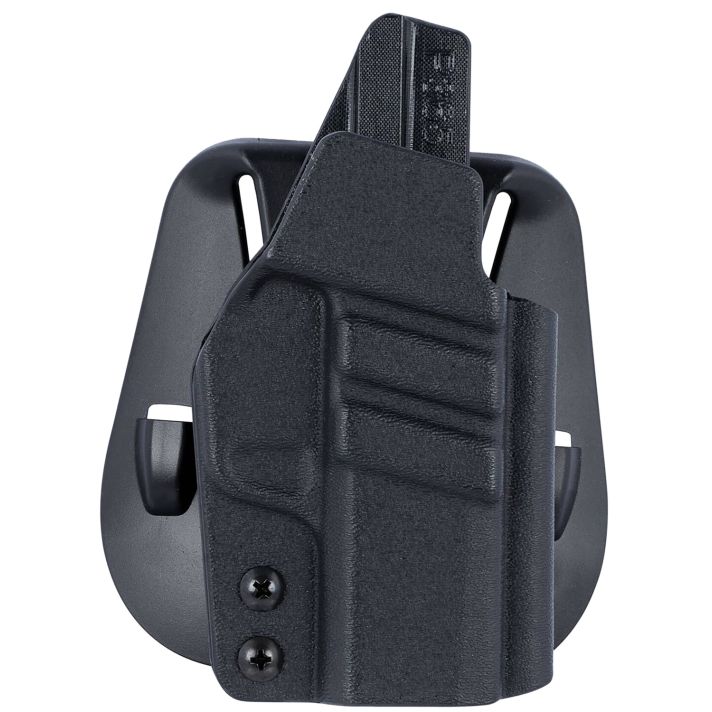 1791 Gunleather TACPDHOWBP365BLKR Tactical KydexOWB Black Kydex Paddle Fits Sig P365 Right Hand