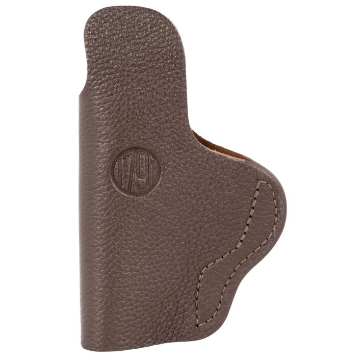 1791 Gunleather FCD4BRWR Fair ChaseIWB Size 04 Classic Brown Deer Hide Belt Clip Compatible w/Glock 17/19/Springfield XD/S&W M&P Right Hand